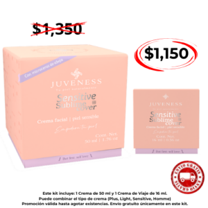 Crema Sensitive + Crema de Viaje Sensitive